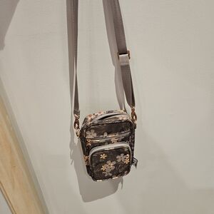 TaupeFloral Crossbody Bag By JuJuBe